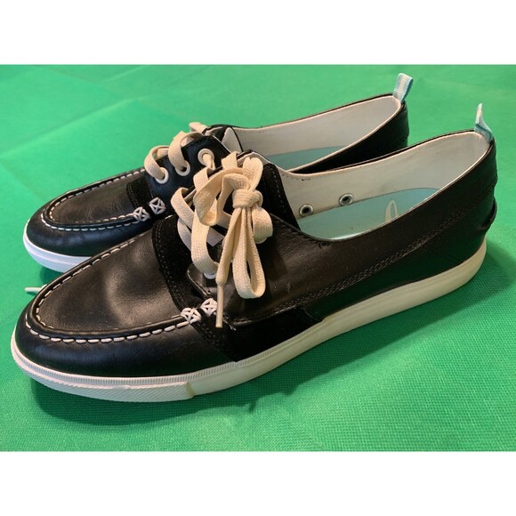 Men’s Diamond Supply Co Yacht Club Boat Shoes Size 9.5 Color Black - Picture 3 of 10